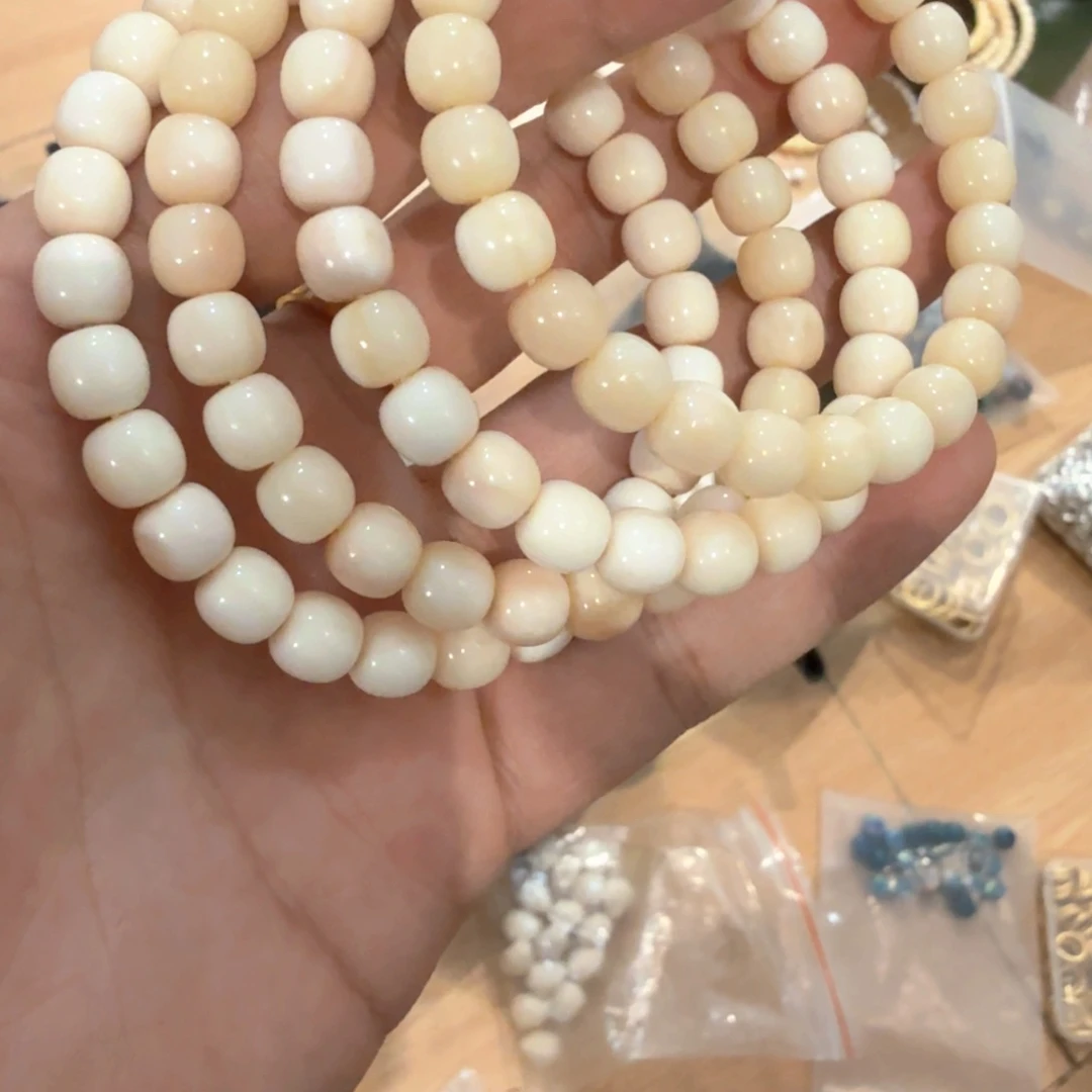 驼骨手串/手链驼骨源脂单圈87