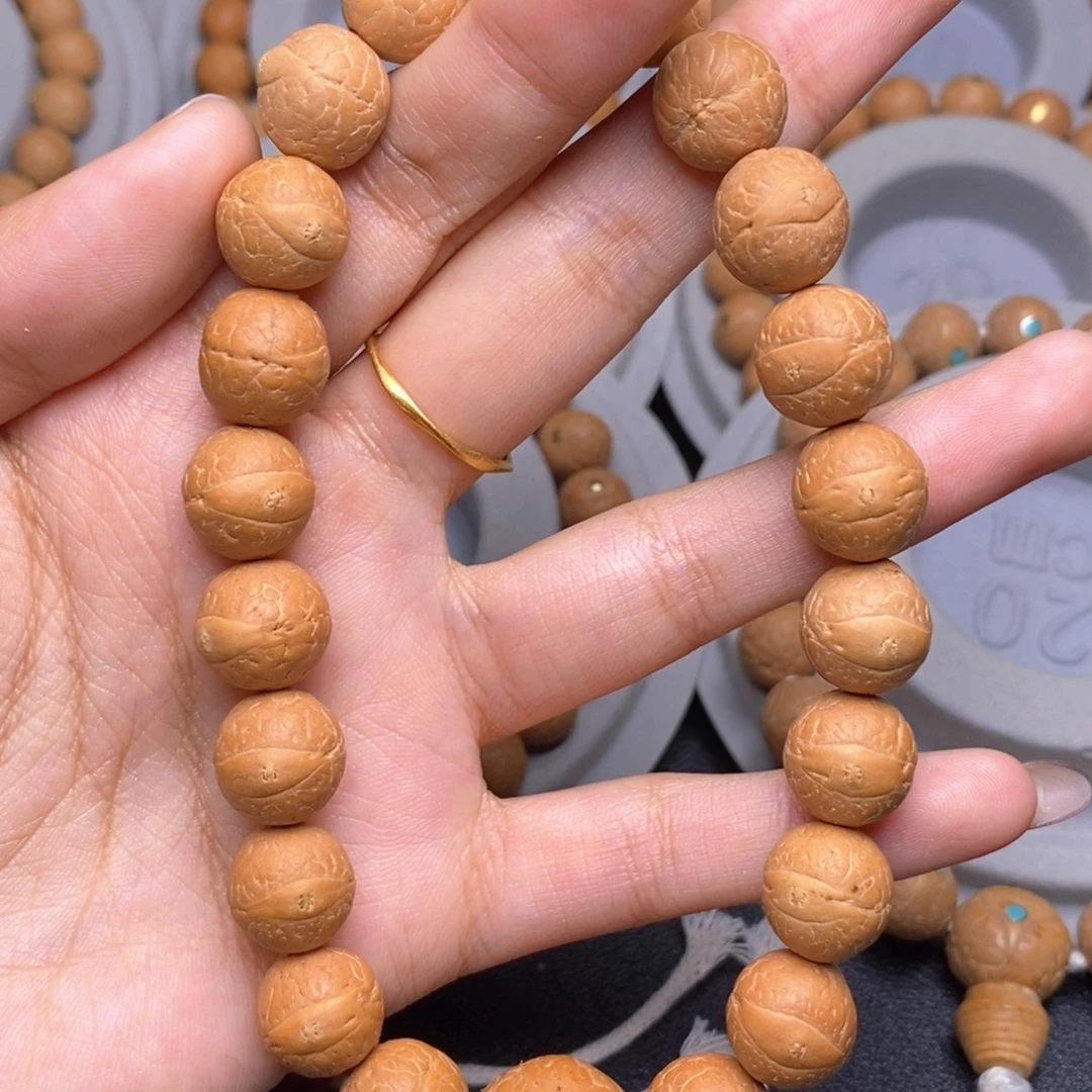 凤眼菩提吊坠手串