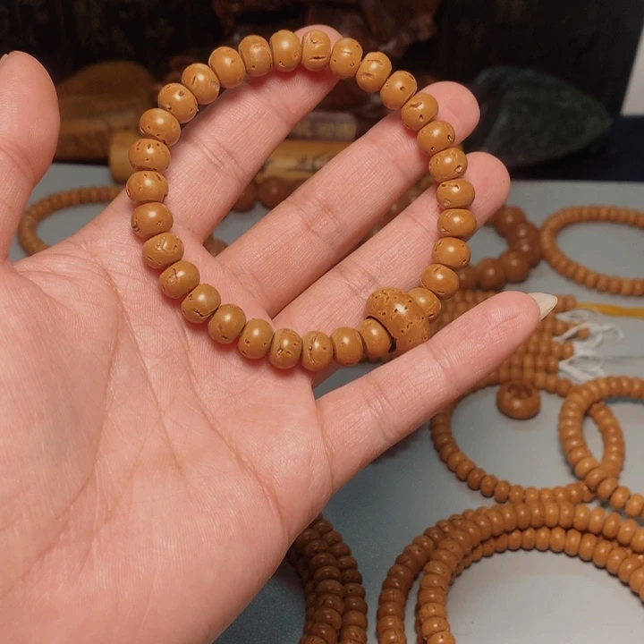 桃核吊坠无***类桃核手串