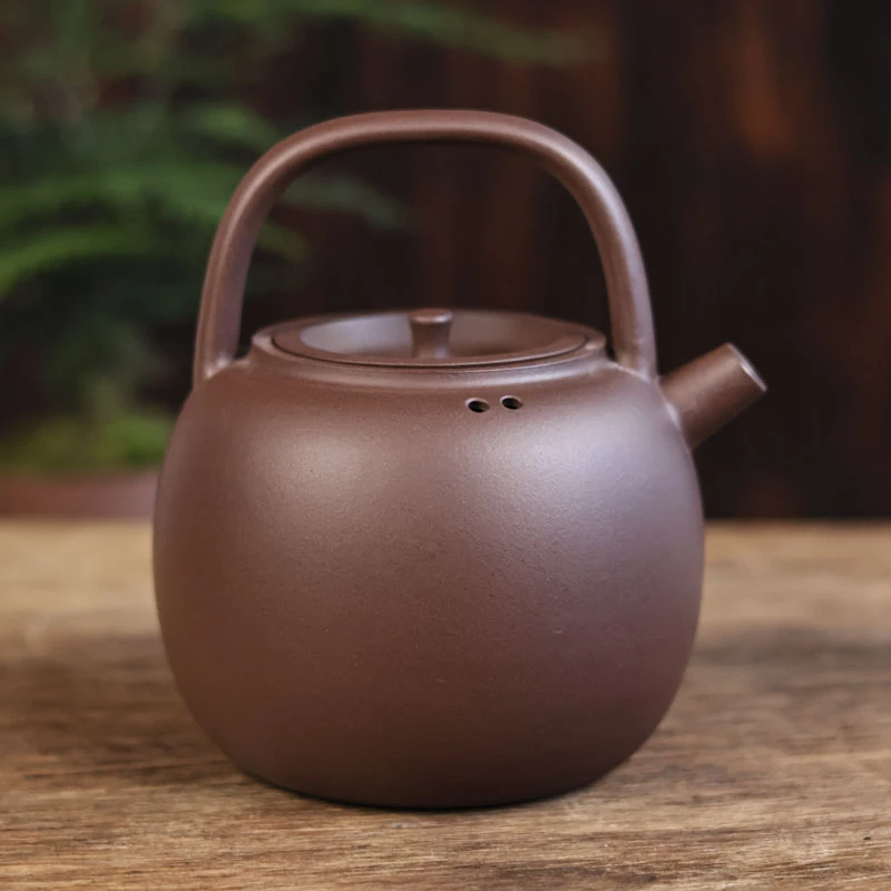 【老王】梵山堂紫砂鸣泉壶（W0460）容量700CC
