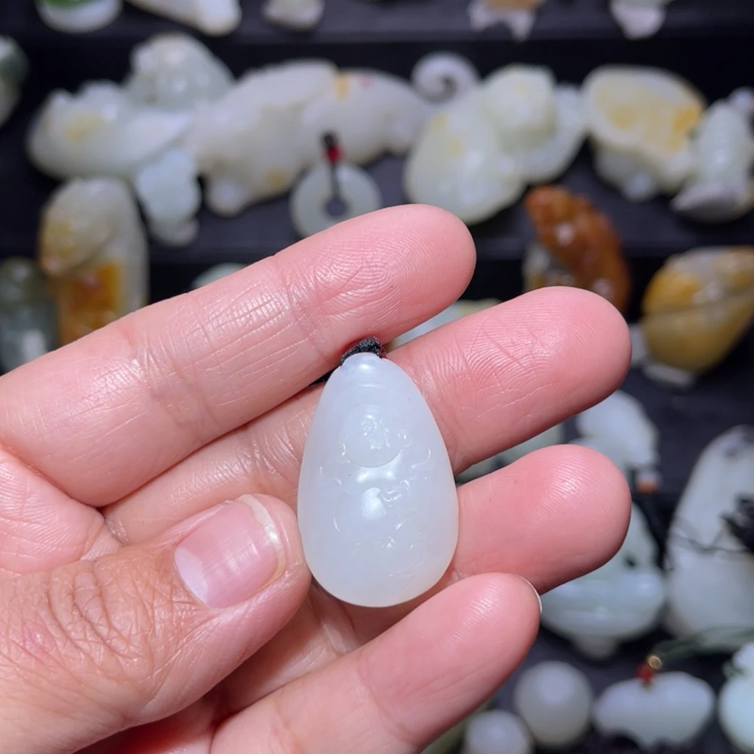 和田玉颈饰未镶嵌?*M