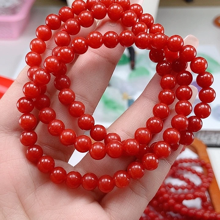 翡翠手链未镶嵌手链