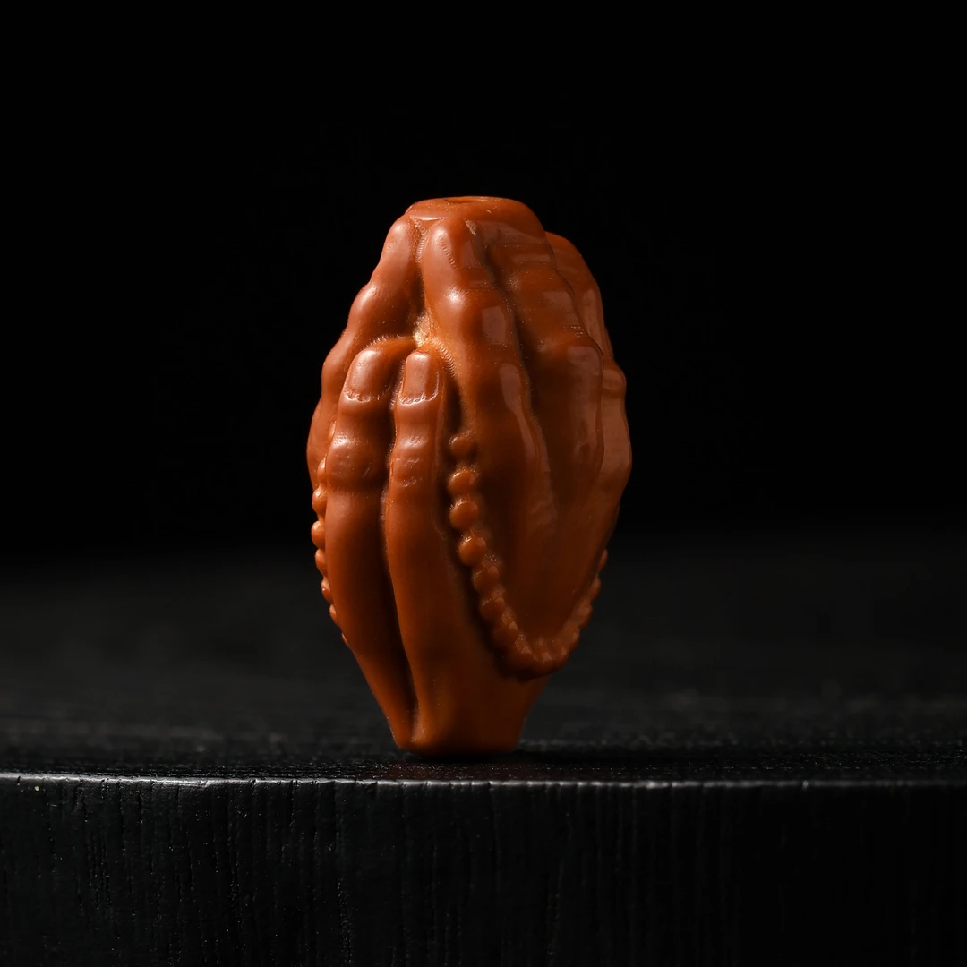 橄榄核雕佛手单颗虔诚一心向佛