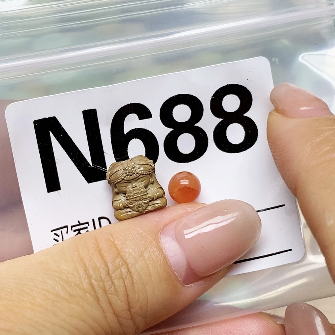 南红玛瑙未镶嵌配饰