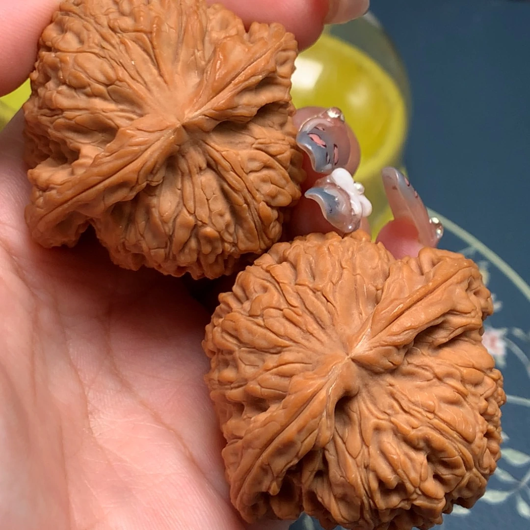 蓝***乐文玩核桃把件48-31175-8