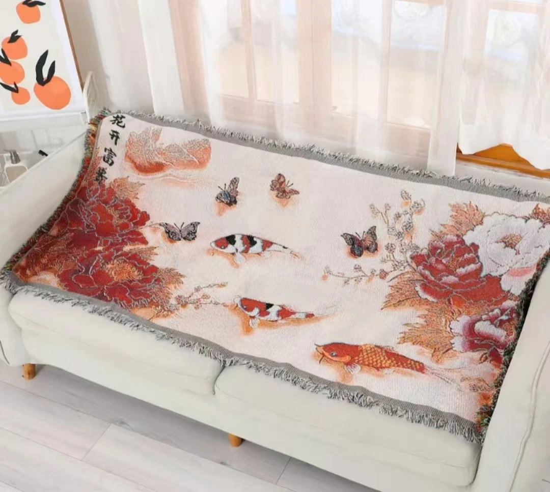花开富贵大号高端沙发防滑垫【以直播间实物为准】