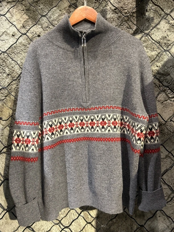 毛衣适中款翻领时尚女装女士套头针织常规刺绣秋冬半高领