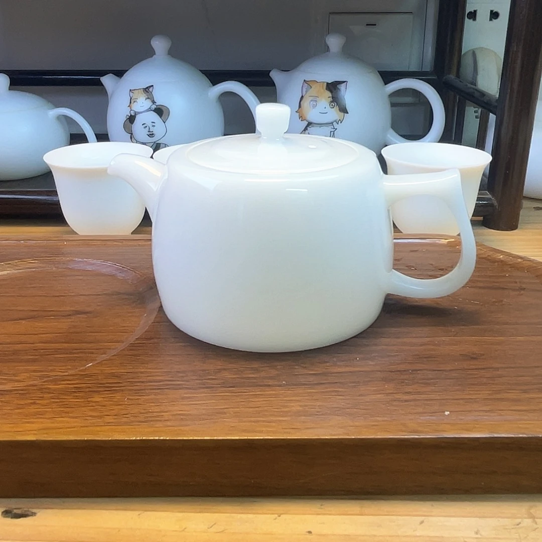 璞玉井栏壶一整套