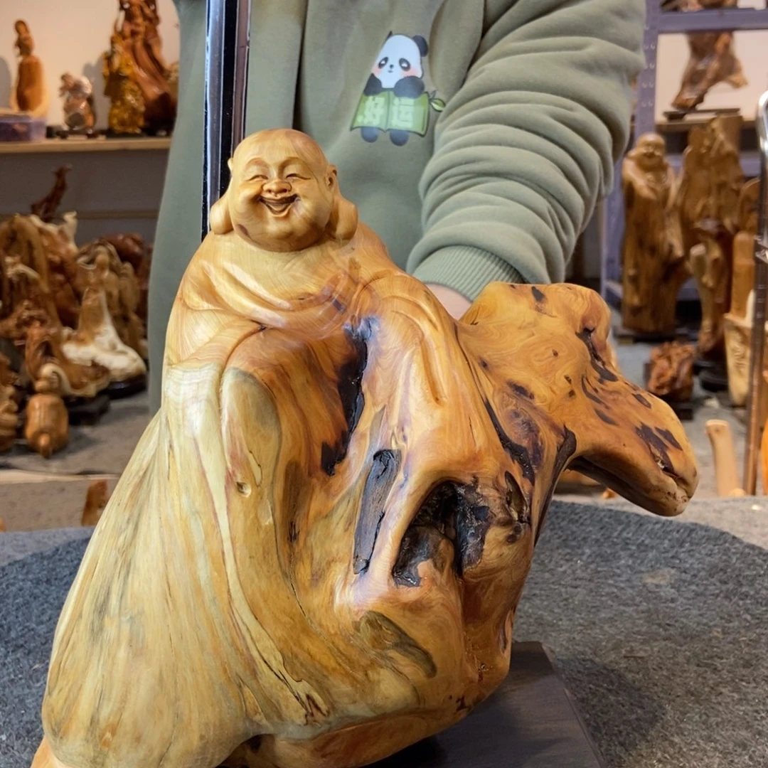 柏木（崖柏）太行崖柏根雕摆件