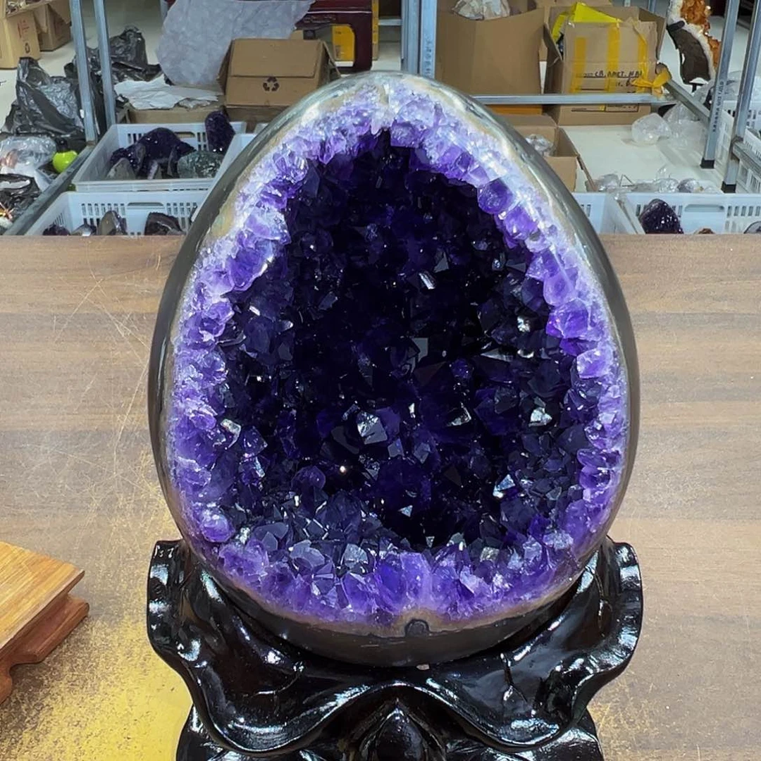 紫晶摆件未镶嵌晶体