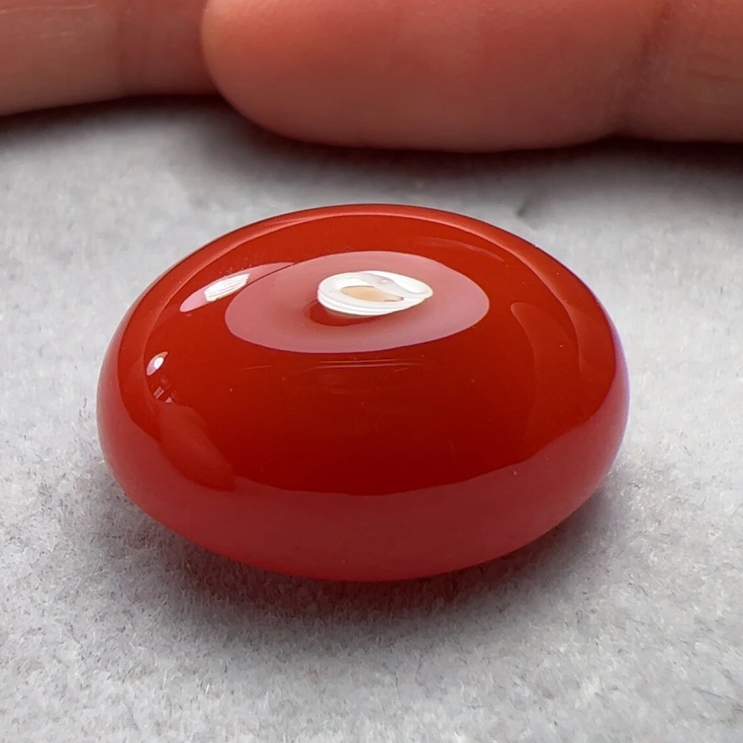 未镶嵌蛋面南红玛瑙