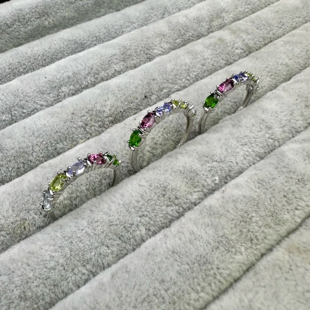 【小宝晶选】原创托帕石戒指 多样性发一件 1003XBQQ