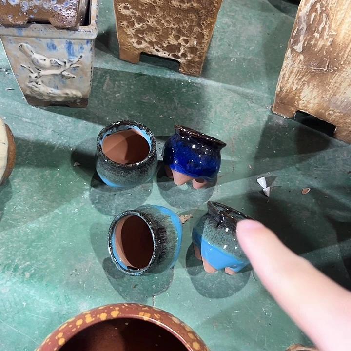 紫砂花盆次品次品次品