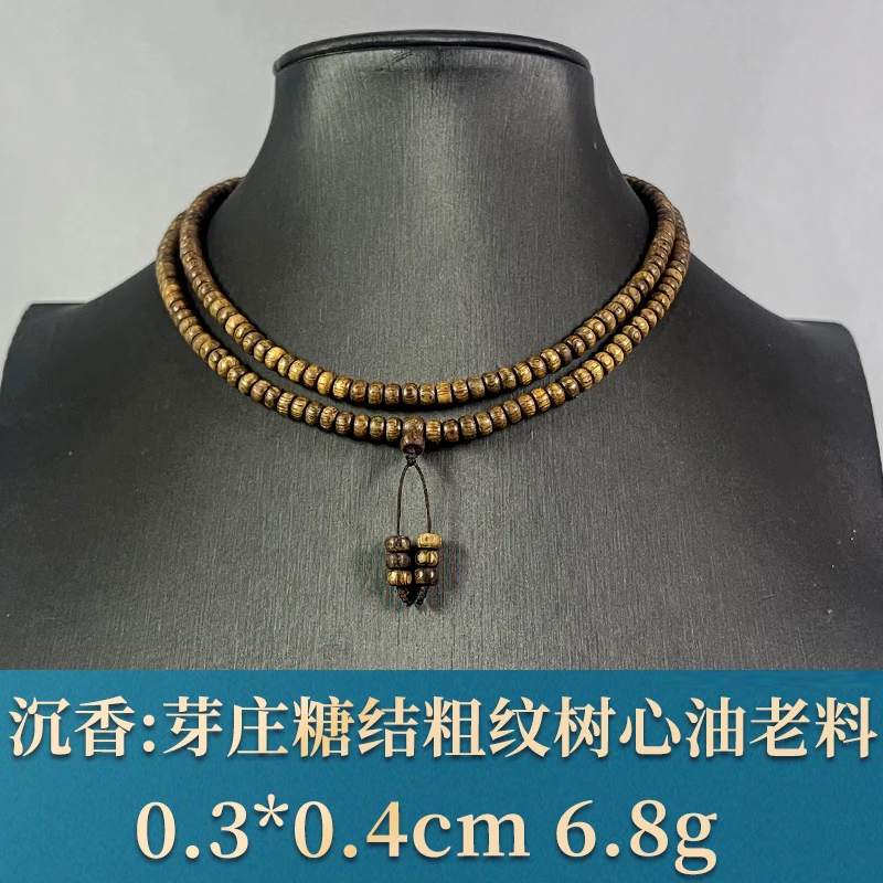 78493      芽庄糖结粗纹树心油老料 沉香