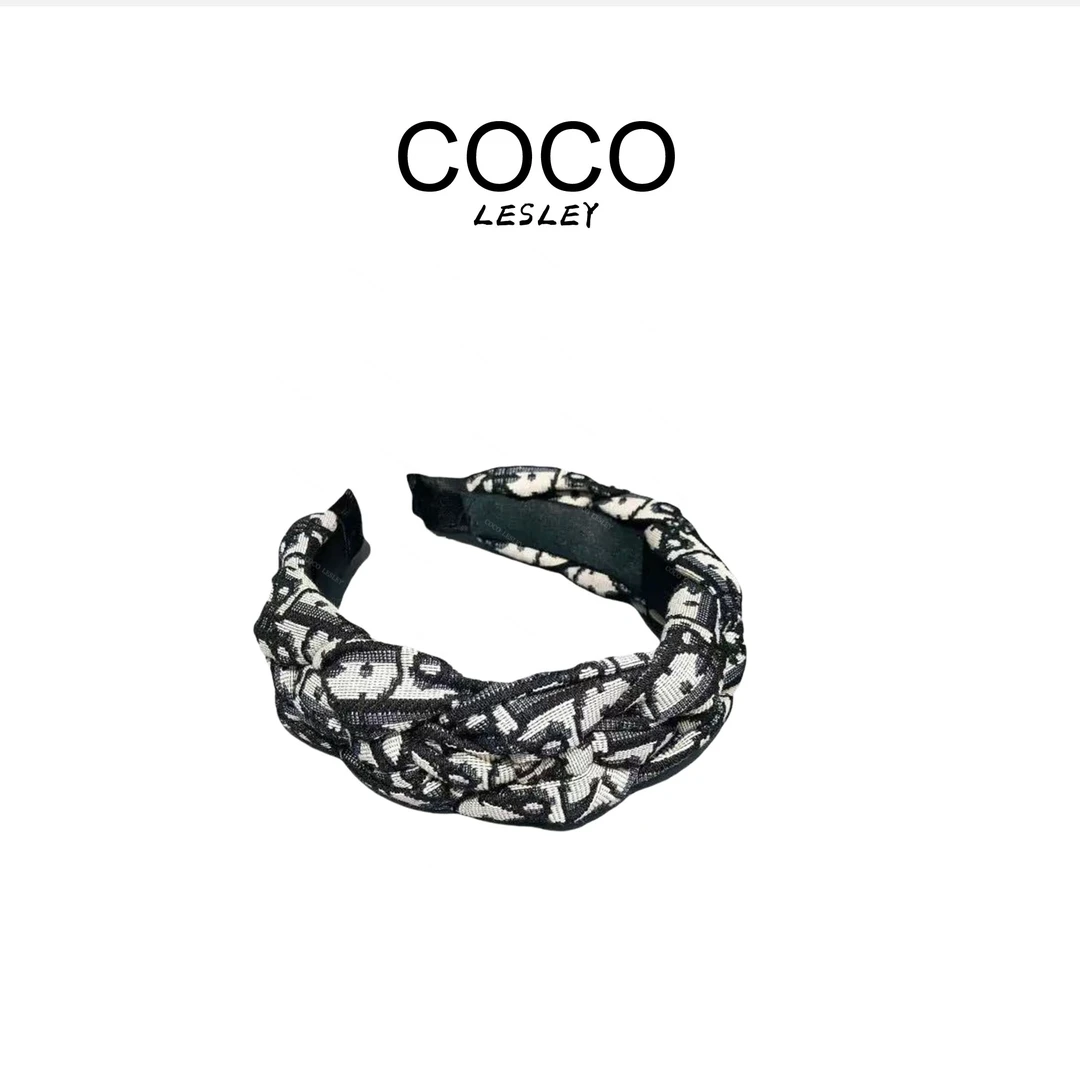 【COCO LESLEY】法式复古气质字母发箍