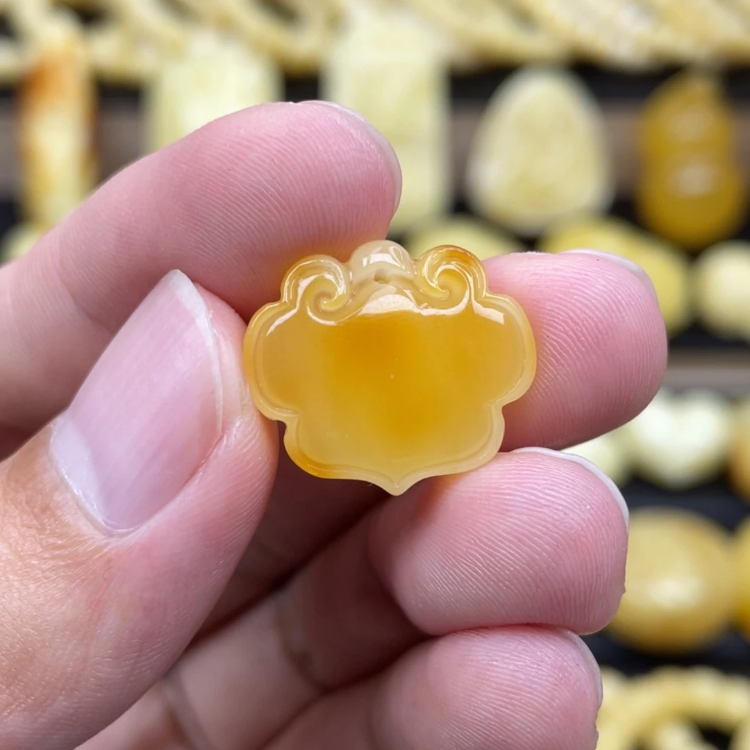 琥珀未镶嵌裸石琥珀蜜蜡