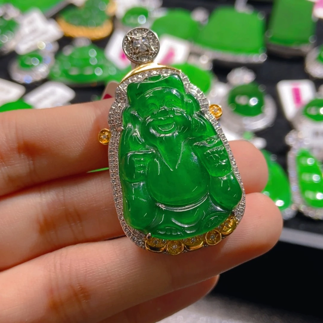 翡翠吊坠(不含链)未镶嵌