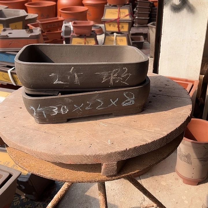 紫砂花盆透气花盆