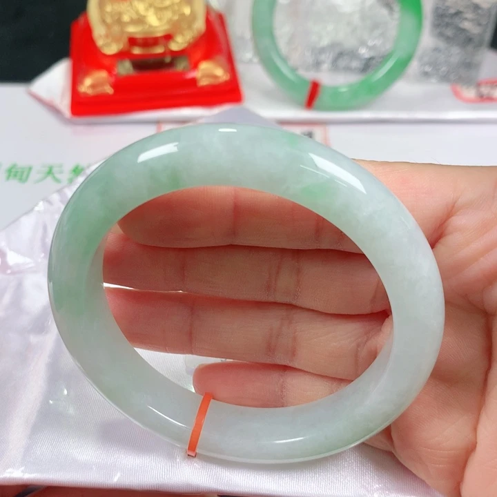 未镶嵌手镯翡翠   编号ZD1240 正圈58