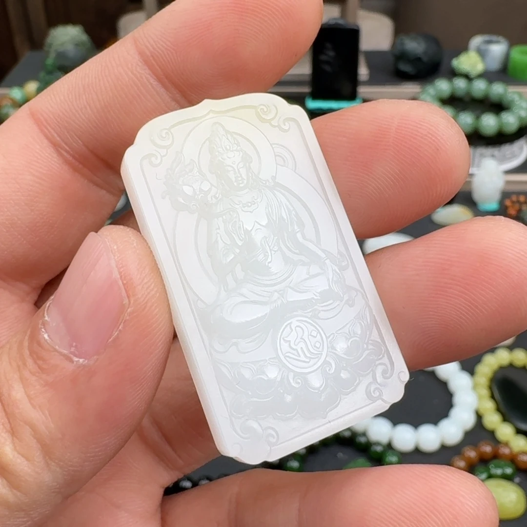 和田玉（白玉）未镶嵌颈饰