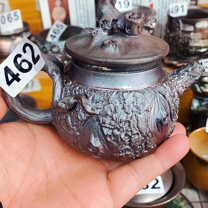 紫砂茶杯柴烧纯手工462