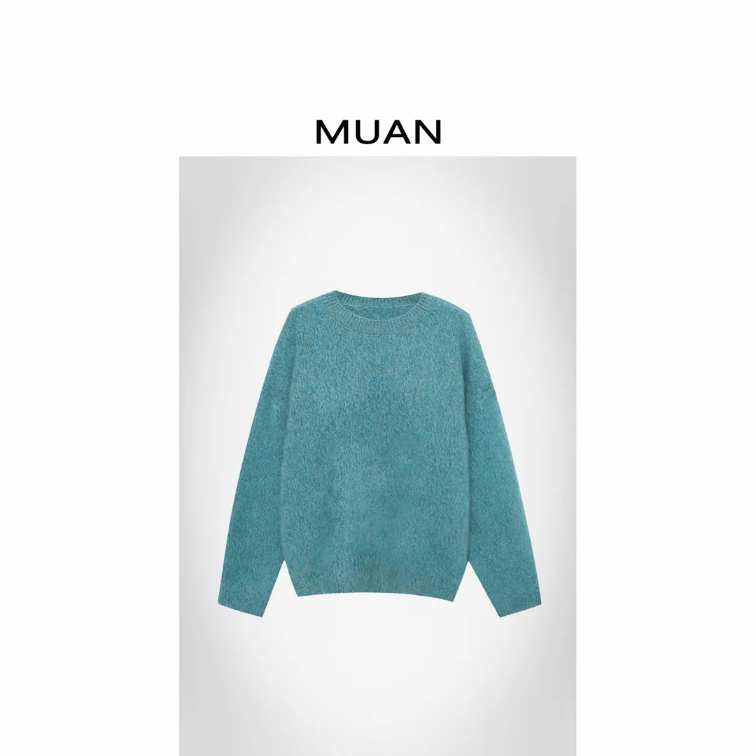 木岸MUAN：《安东尼毛衣》定制320克100绵羊毛毛衣上衣D-ST2-9296