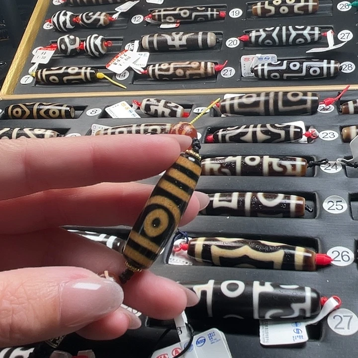 玛瑙/玉髓合金颈饰