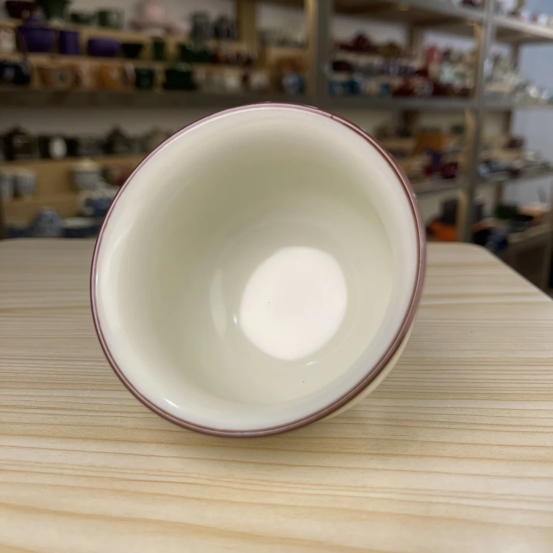 【遇见好瓷】猪油冻主人杯A0836