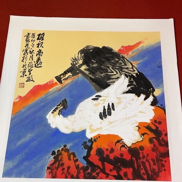 国画张圣敏先生纯手绘作品