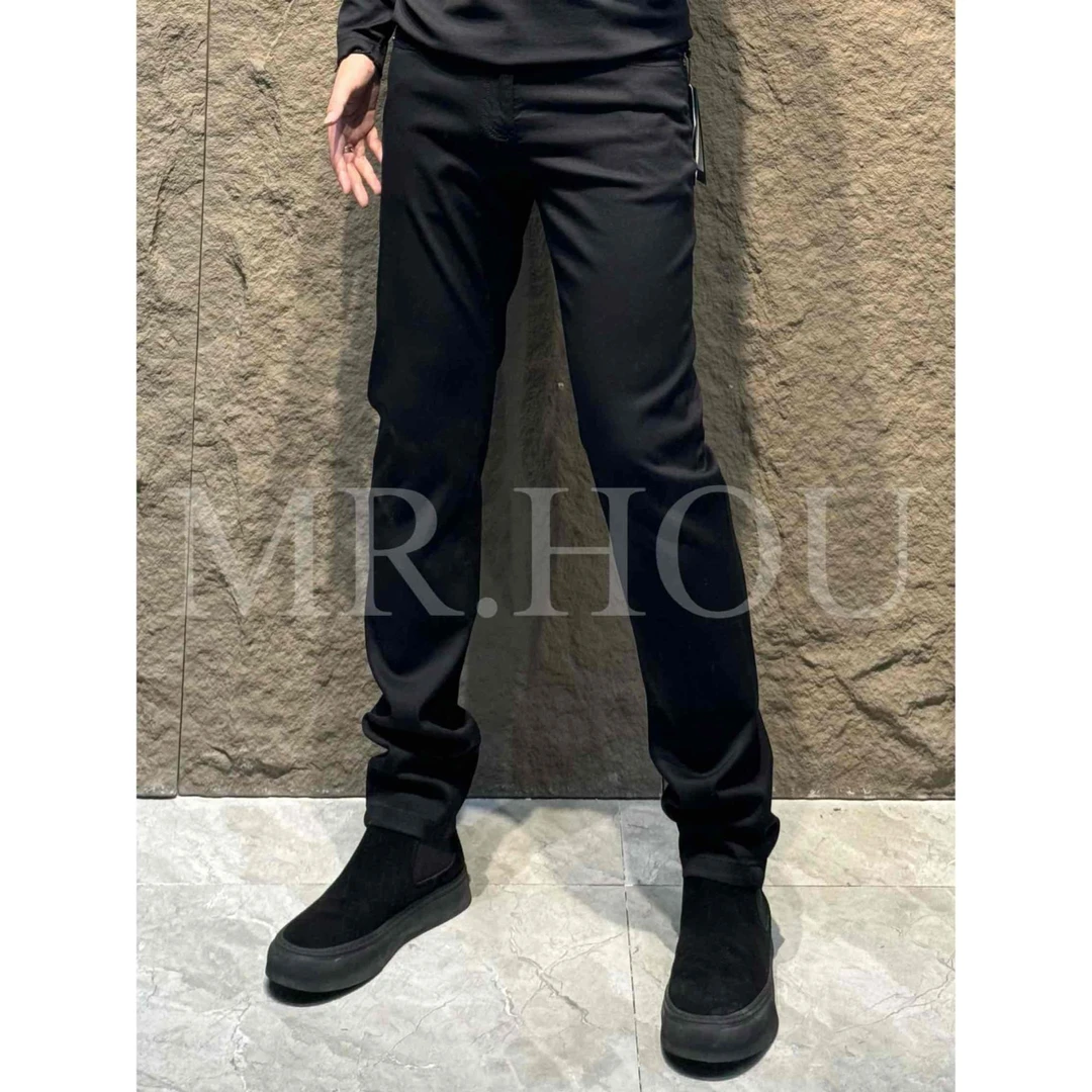 Markcarvlli马克卡瓦利/10418089 “莱赛尔天丝”百搭小直筒牛仔裤