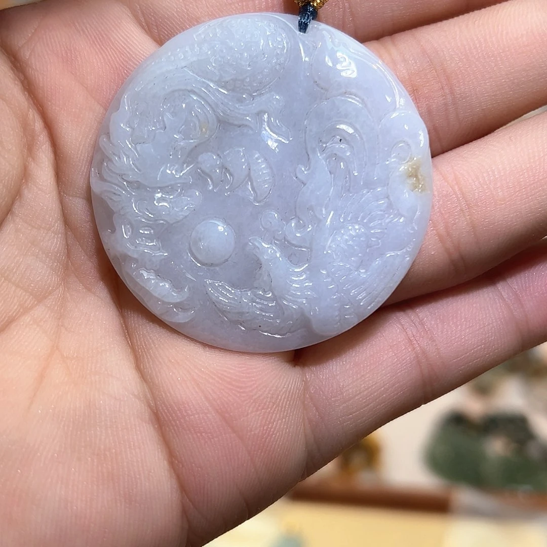 翡翠未镶嵌颈饰挂件