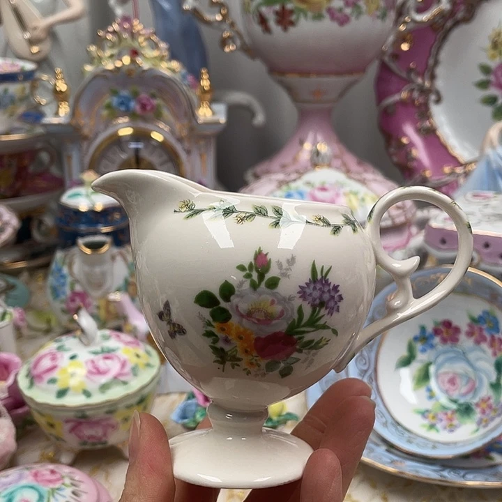 陶瓷微瑕陶瓷奶壶