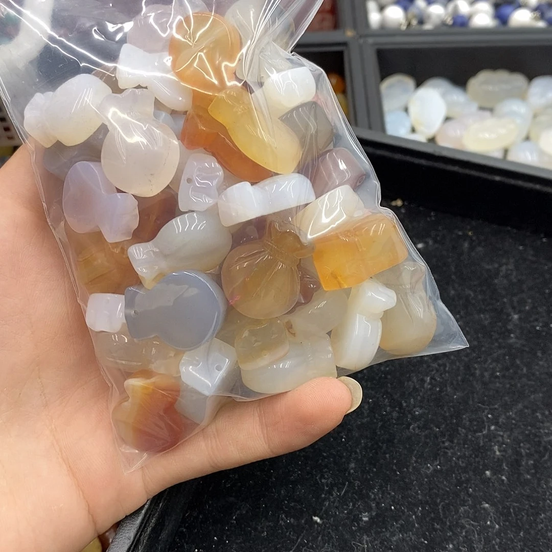 玛瑙/玉髓颈饰合金悟*…