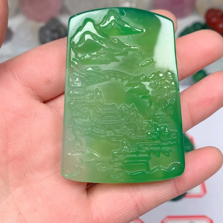 玛瑙/玉髓颈饰未镶嵌喜****）