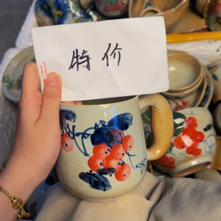 瓷片景德镇陶瓷手工手绘