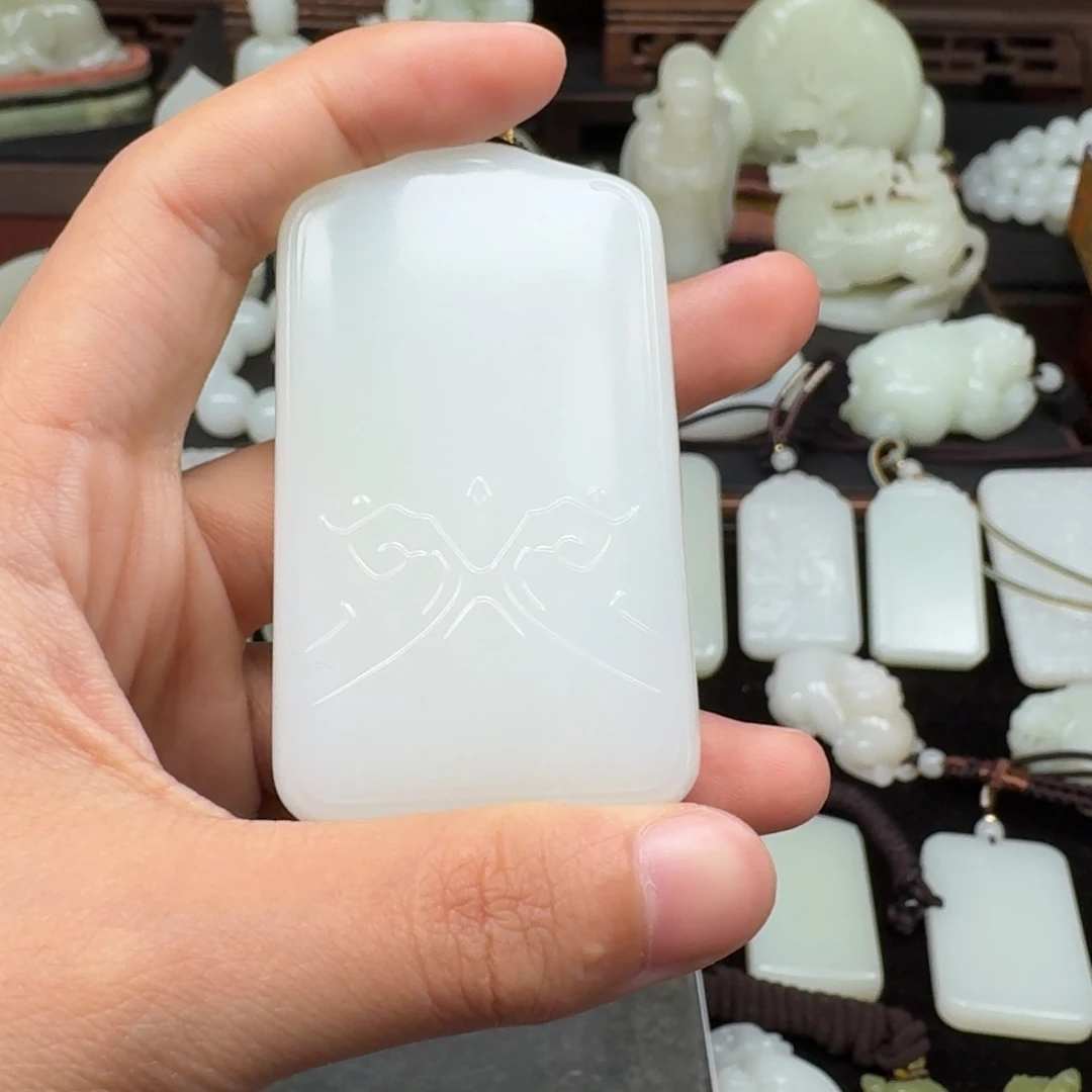 【闪购商品】和田玉未镶嵌挂件用****1