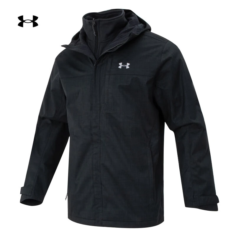 Under Armour/安德玛男夹克 新款三合一可拆卸休闲户外运动外套