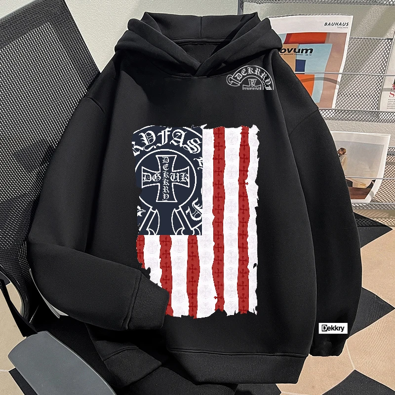 jtrt潮牌美式高街重磅无口袋连帽卫衣男女秋冬季新款休闲百搭上衣