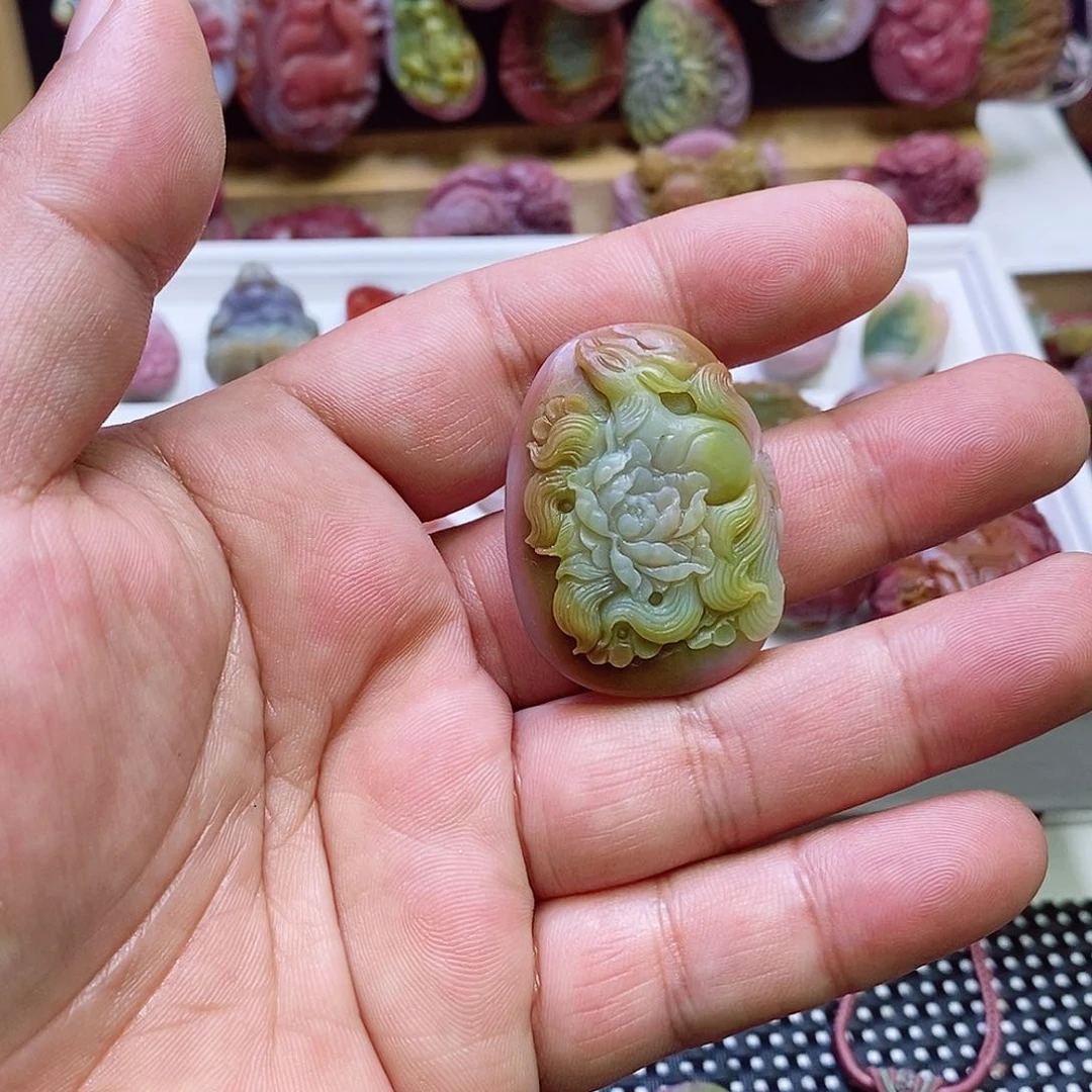 玛瑙/玉髓盐源玛瑙未镶嵌