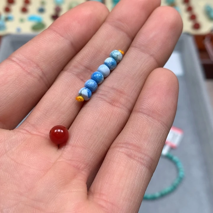 南红玛瑙配饰未镶嵌芝****糊