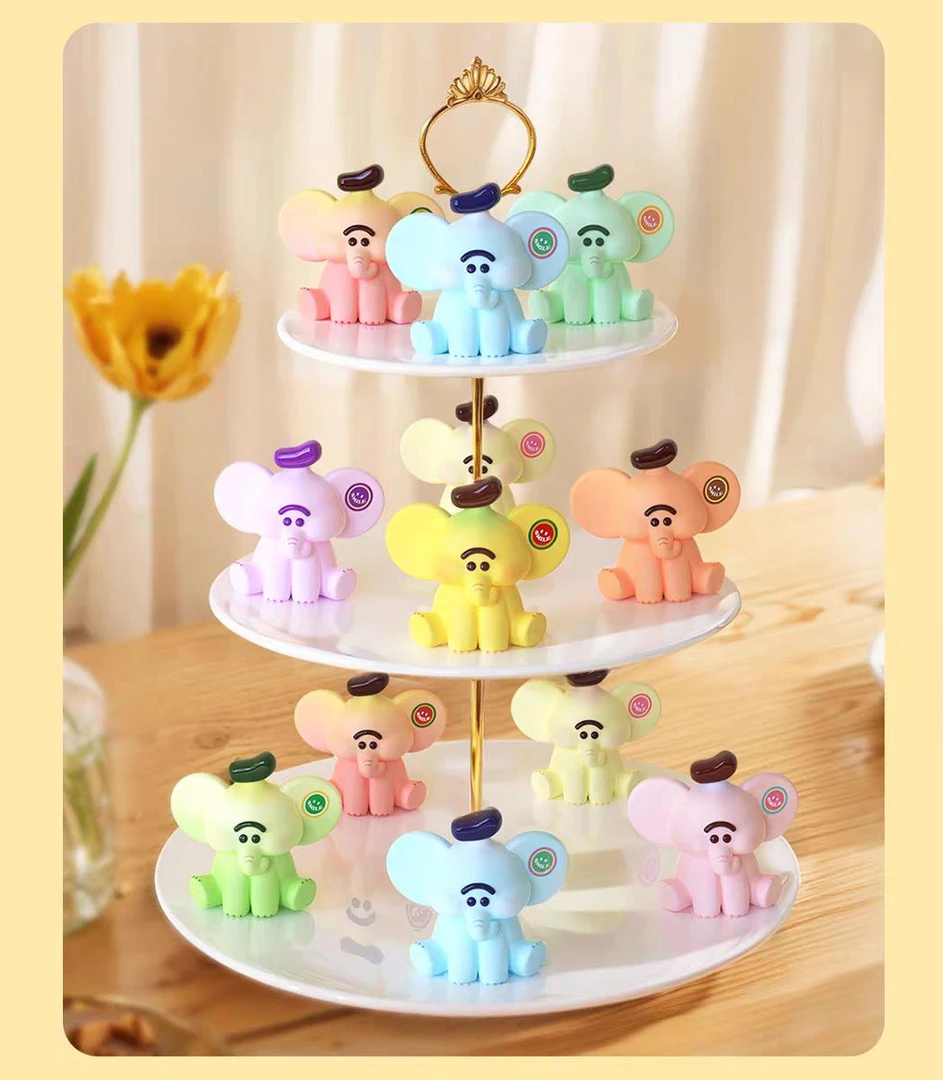 【拆袋】蕉绿象Panana可爱卡通缤纷蛋糕萌粒