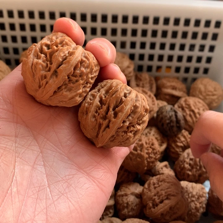 保***馆把件文玩核桃四座楼