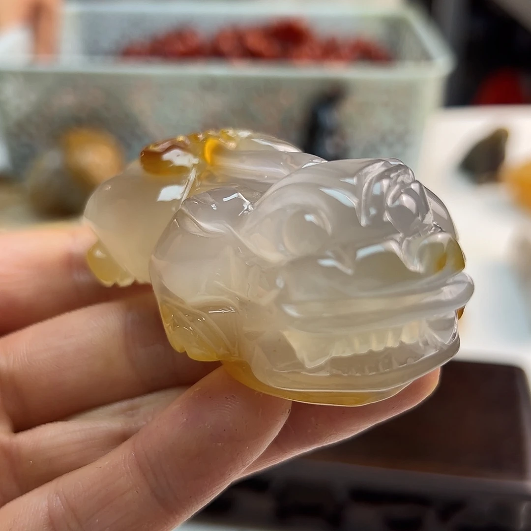 玛瑙/玉髓未镶嵌颈饰