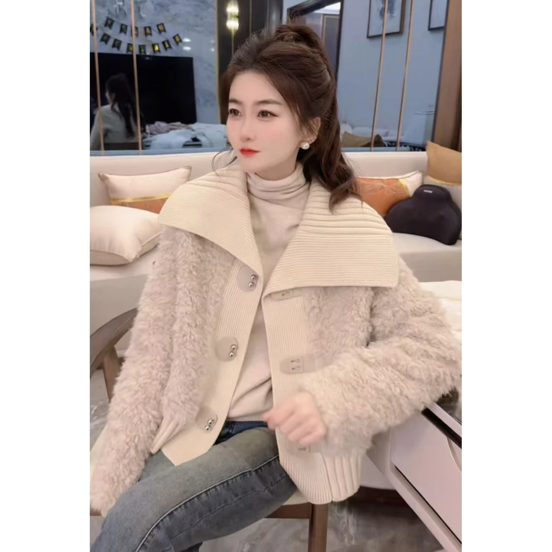 『暖心日常W』新款简约设计款百搭时尚款休闲外套75660