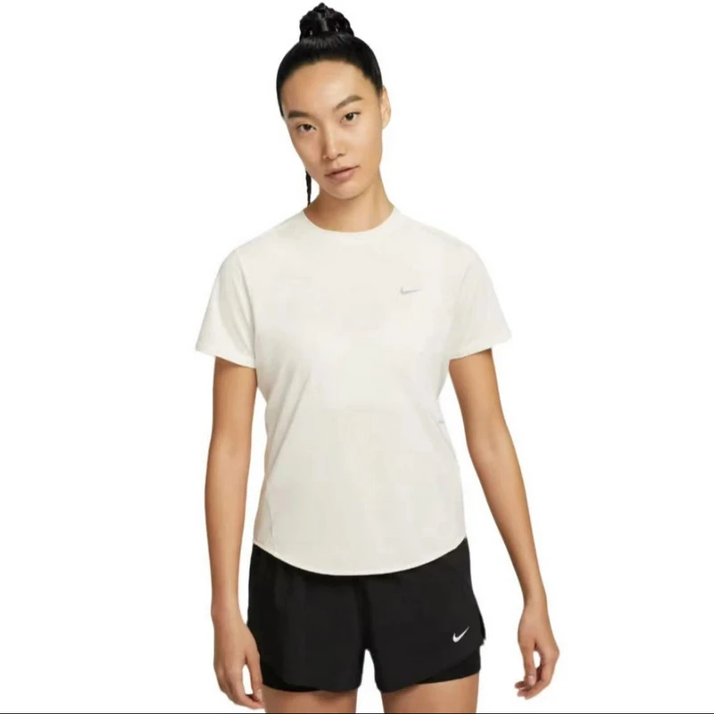 NIKE/官方新款女子白色百搭速干运动短袖-HM9699-133