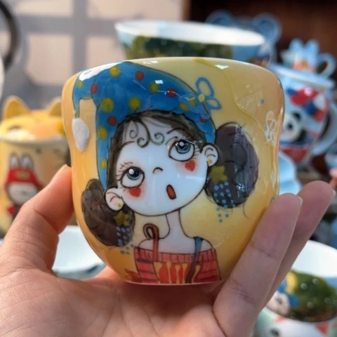 炉景德镇釉下手绘陶瓷