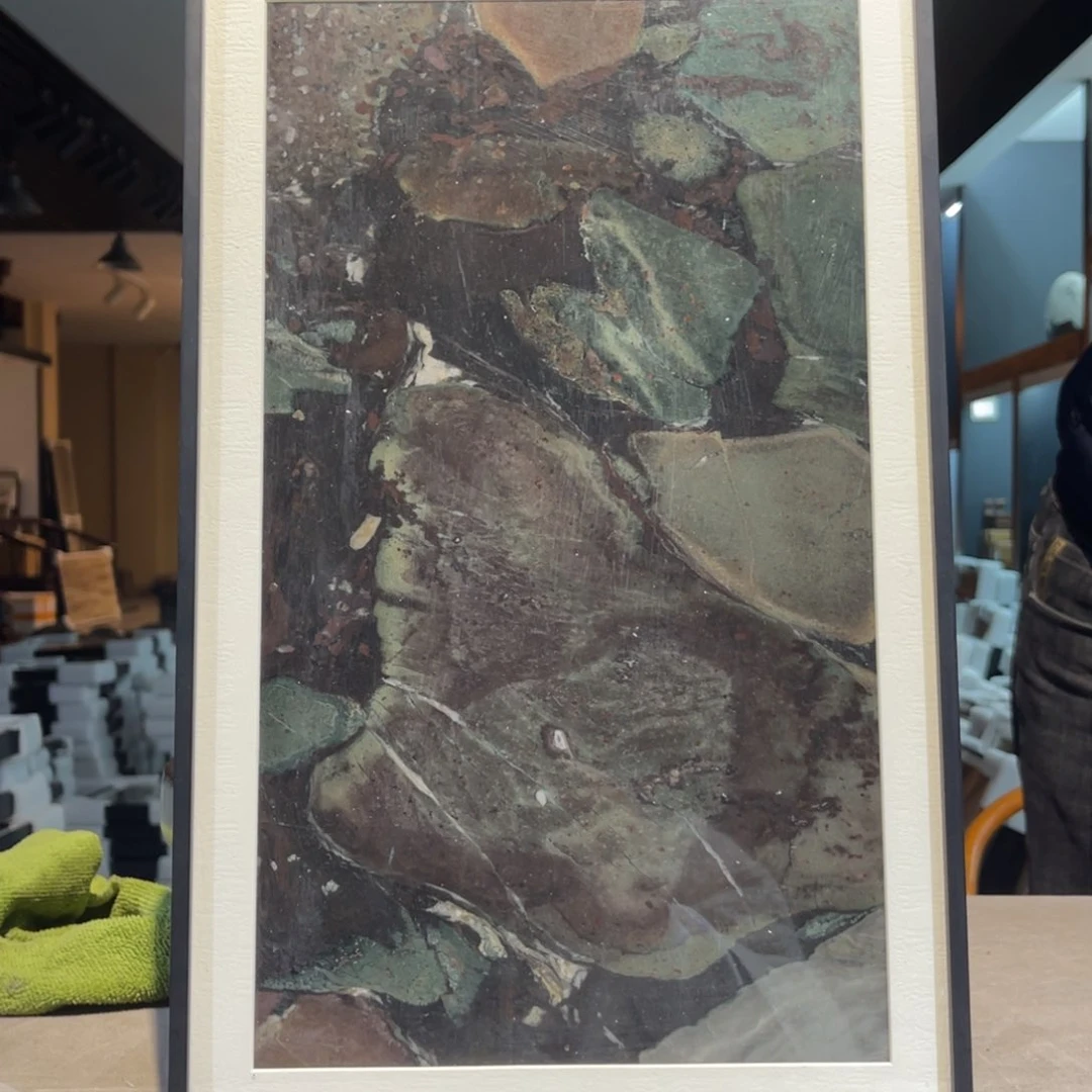 彩石28/45 三峡清江画面石