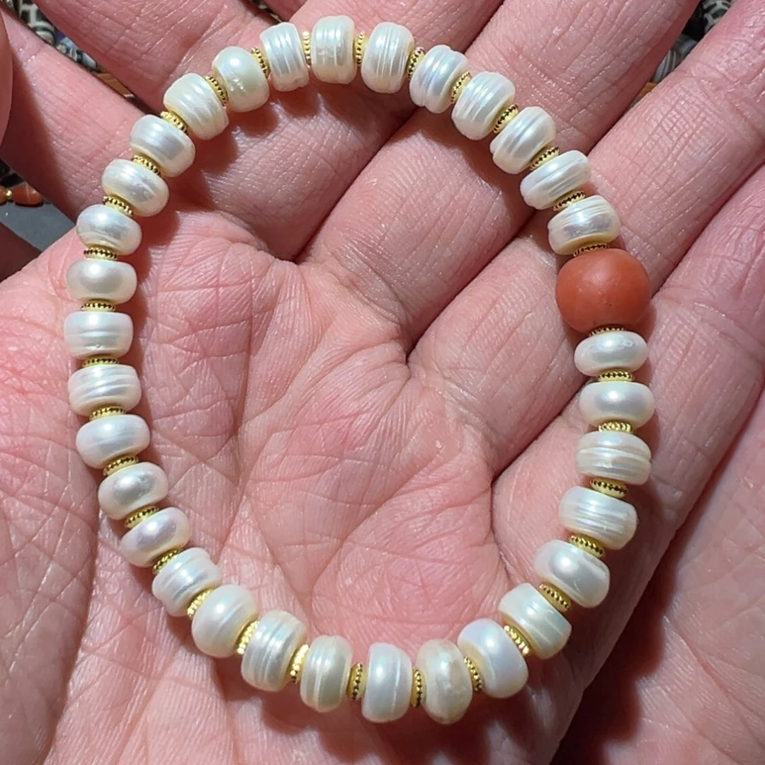 淡水珍珠颈饰未镶嵌泰*丽