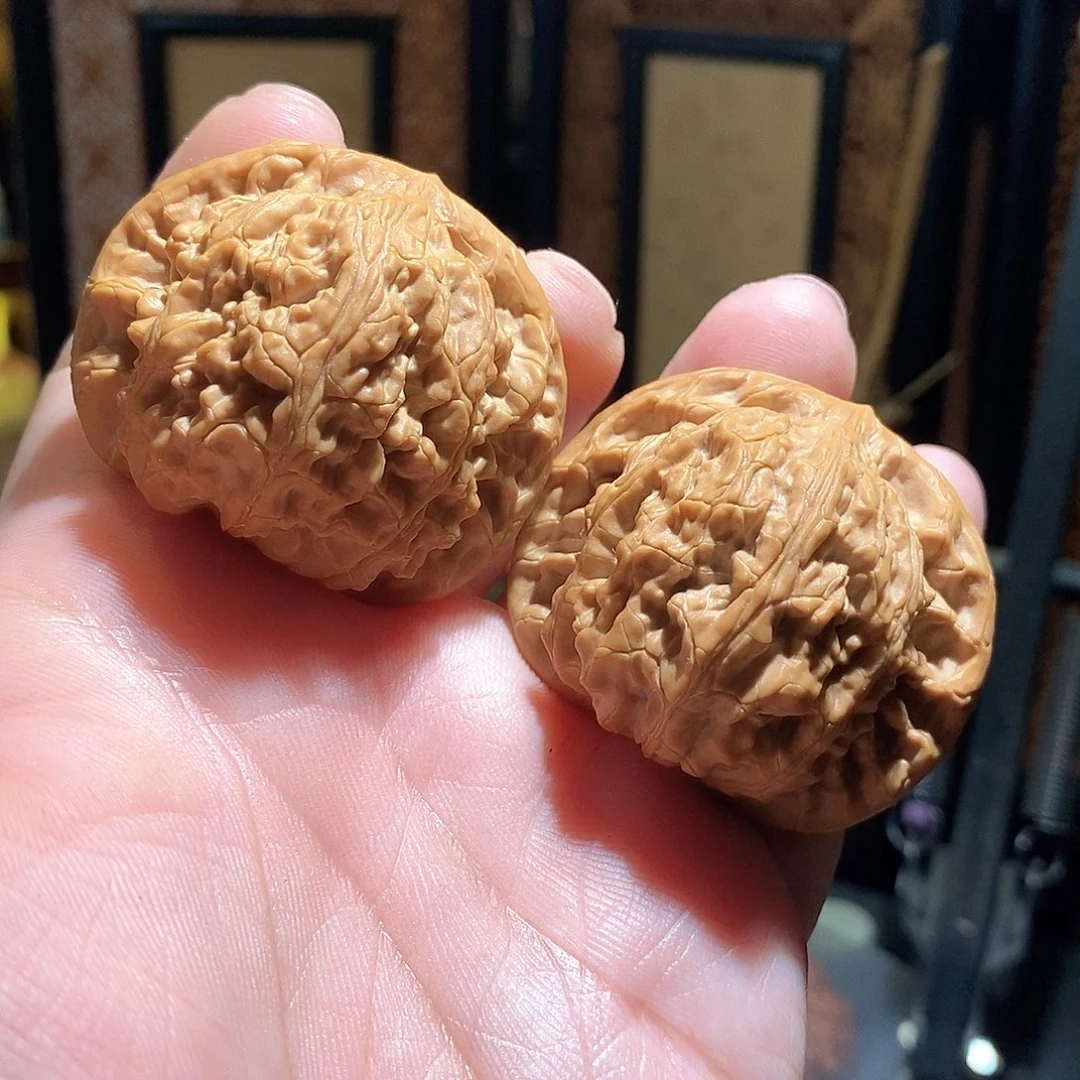 文玩核桃把件46武狮子