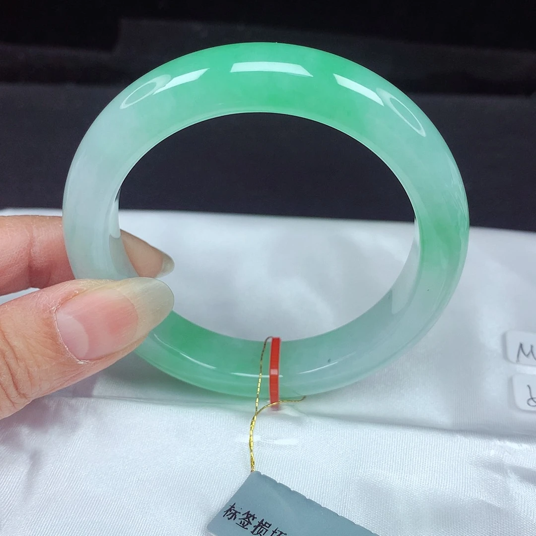 未镶嵌手镯翡翠55圈980